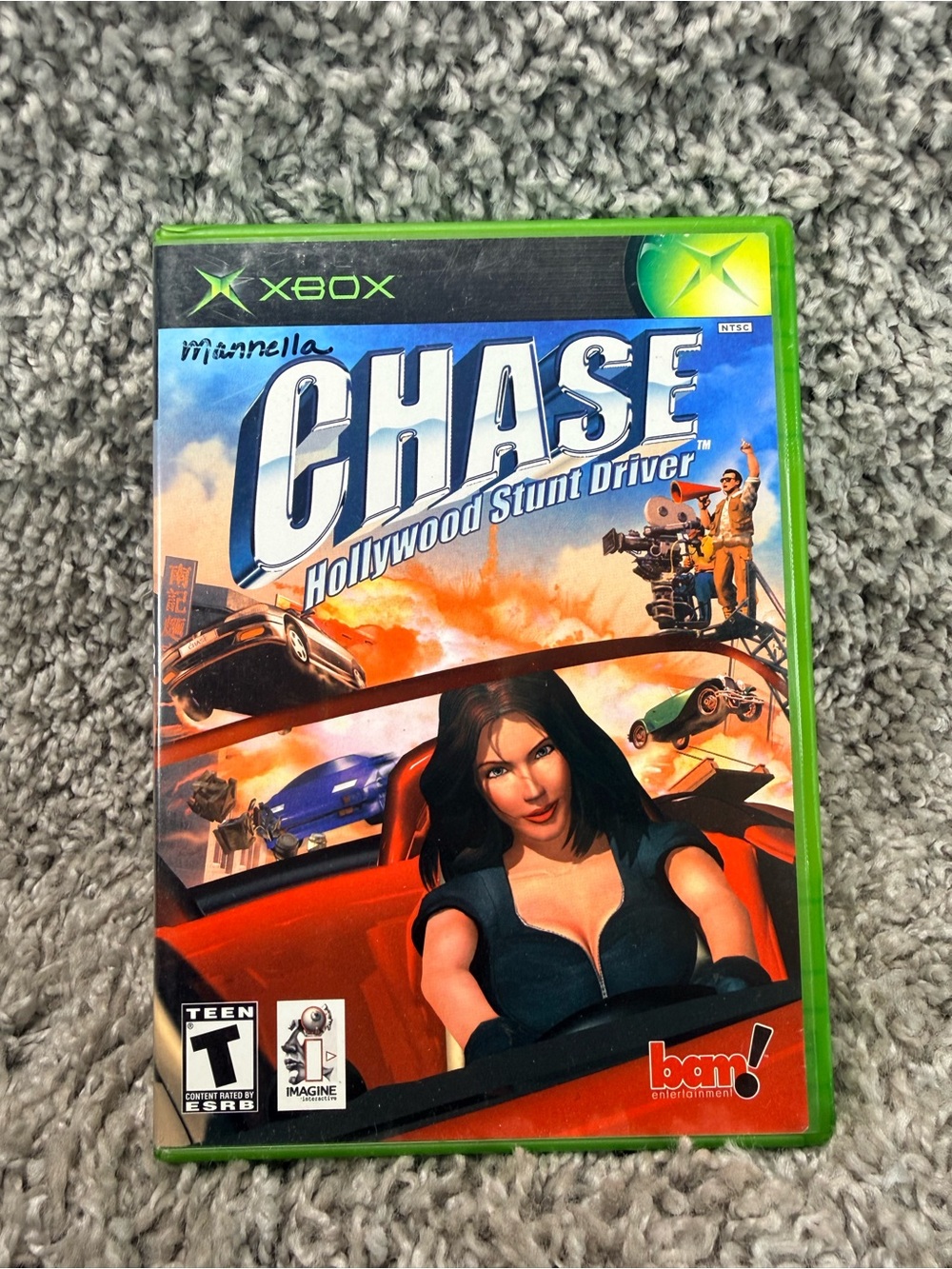 Microsoft Xbox Chase: Hollywood Stunt Driver - Green Case